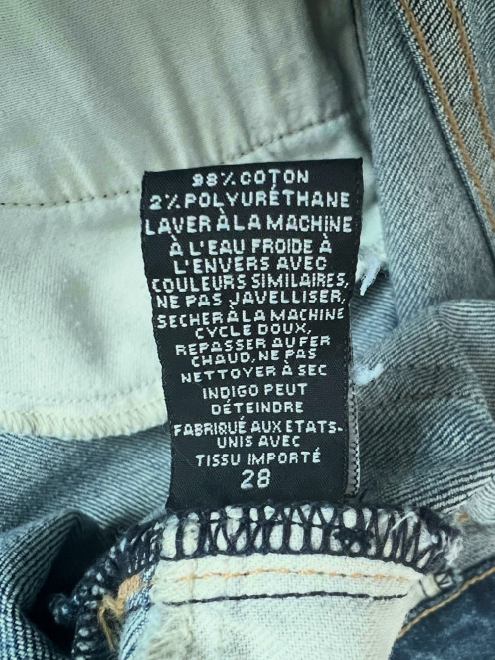 Nili Lotan Bootcut Jeans In Classic Wash Women Size 28 - Picture 10 of 13